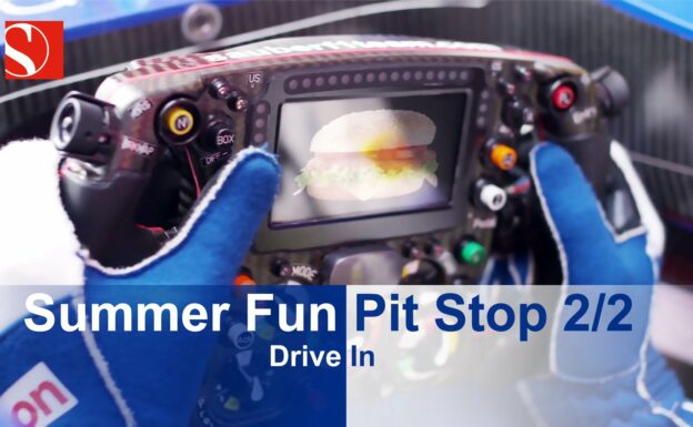 #SummerFun F1 Pit Stop: Drive In - Sauber F1 Team 1 #SummerFun F1 Pit Stop: Drive In - Sauber F1 Team