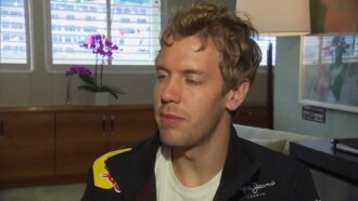 F1 2011 interview Vettel F1 driver for Red Bull in Monaco before the Grand Prix