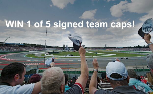 Win 1 of 5 signed team caps - Sauber F1 Team 1 Win 1 of 5 signed team caps - Sauber F1 Team
