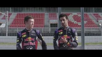 Daniel Ricciardo teaches Daniil Kvyat some Aussie Lingo - Clip 2