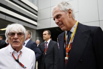 Берні Еклстоун і Марко Трончетті Провера (генеральний директор Pirelli)