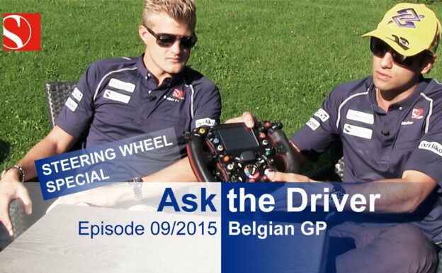 #AskTheDriver STEERING WHEEL SPECIAL - Belgium - Episode 09/2015 - Sauber F1 Team 1 #AskTheDriver STEERING WHEEL SPECIAL - Belgium - Episode 09/2015 - Sauber F1 Team