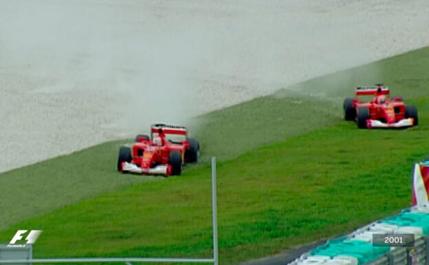 Michael Schumacher Weathers Stormy Sepang | 2001 Malaysian Grand Prix 1 Michael Schumacher Weathers Stormy Sepang | 2001 Malaysian Grand Prix