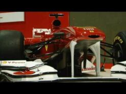 Ferrari F150 Launch 2011 F1 season fly by