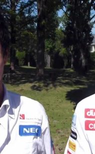 Checo greets Homeless World Cup Mexico 2012 - Sauber F1 Team