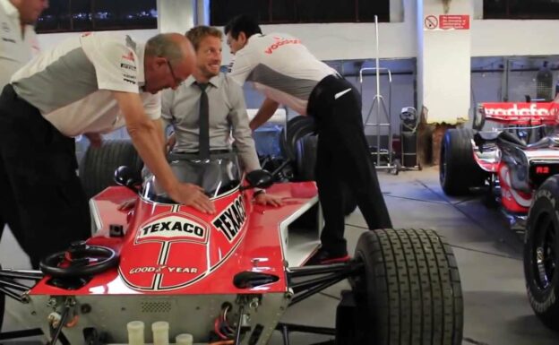 RUSH Premiere - feat. McLaren M23 and MP4-23 1 RUSH Premiere - feat. McLaren M23 and MP4-23
