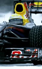 F1 car on frozen lake - Red Bull Racing returns to Quebec