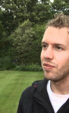 Vettel interview after the 2011 British F1 Grand Prix at Silverstone