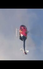 F1 driver Mark Webber does helicopter backflip!