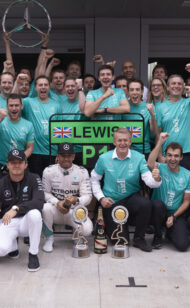 Mercedes' title celebrations not ideal at Sochi