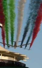 Abu Dhabi fly-by