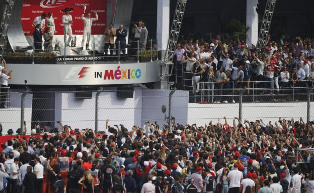 F1 looks to past for thrilling future 1 2015 Mexican podium : 1. Rosberg 2. Hamilton 3. Bottas