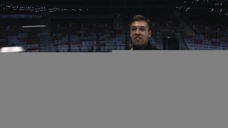 Dany Kvyat in the world's slowest race