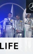 Mercedes-Benz track battles - Lewis & Nico at Stars & Cars 2015