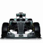 Mercedes W07 front view
