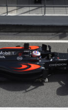 Jenson Button driving the McLaren MP4-31