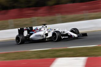 Феліпе Масса за кермом Williams FW38