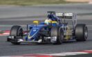 Marcus Ericsson driving the Sauber C35