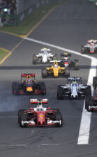 Start of the 2016 Australian F1 GP