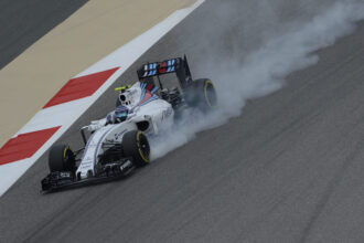 Bottas se turna con la nueva nariz de Williams
