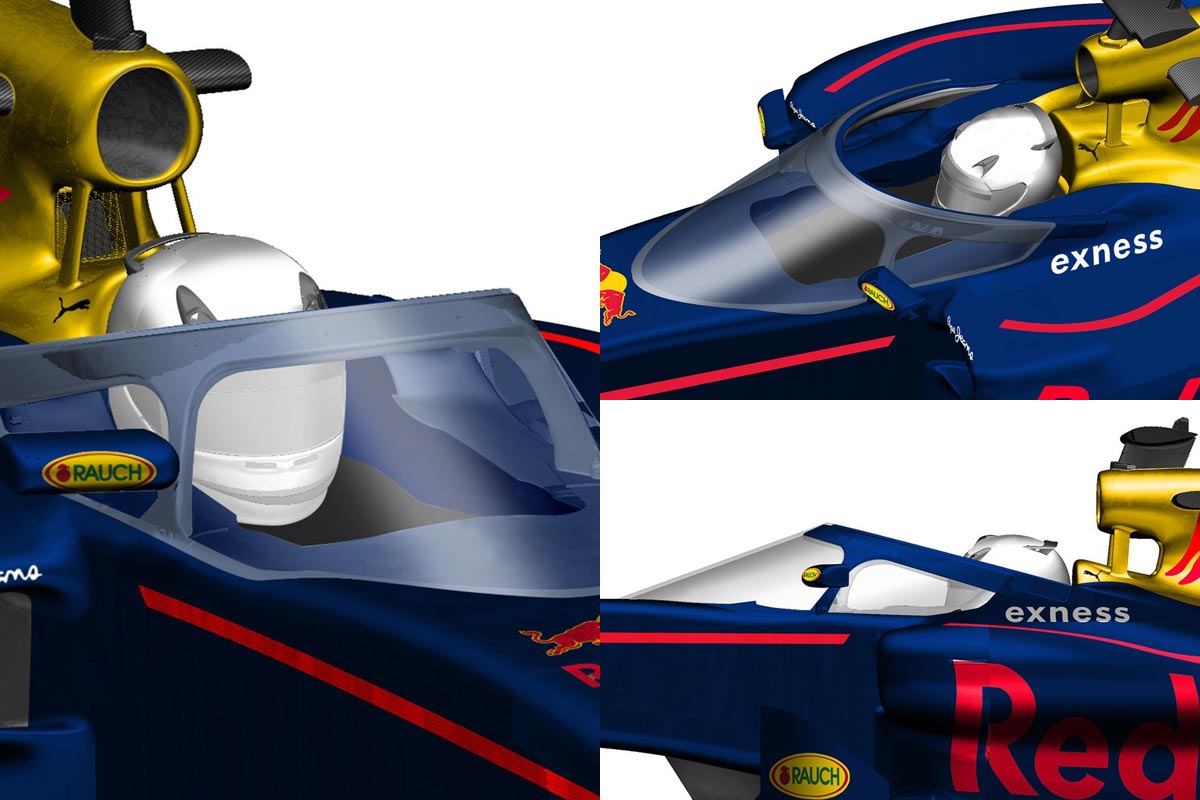 f1 halo test