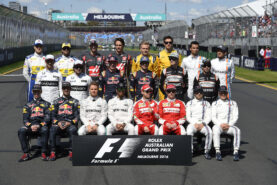 All F1 drivers that started the 2016 F1 season