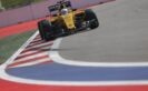 Kevin Magnussen driving the Renault RS.16 at Russia Grand Prix at practice in Sotchi, Russia