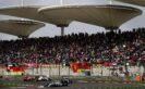 Felipe Massa, Williams FW38 and Lewis Hamilton, Mercedes W07