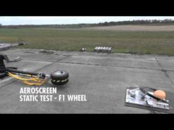 The Aeroscreen: Static Test - F1 Wheel @ 225km/h