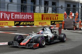 Romain Grosjean, Haas VF-16 , 2016 Monaco GP