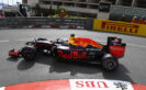 Daniel Ricciardo driving his Red Bull RB12 at Monaco