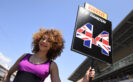 Gridgirl of Lewis Hamilton at Spain