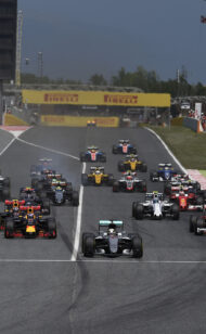 กริดเริ่มต้นปี 2017 ภาษาสเปน F1 GP