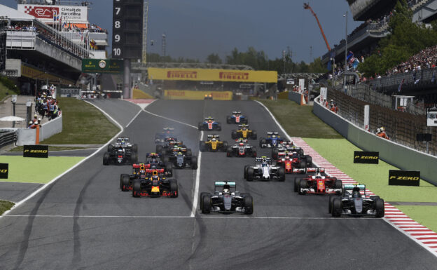 Starting Grid 2017 Spanish F1 GP 1 Start of the 2016 Spanish F1 GP