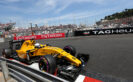 Kevin Magnussen driving his Renault RS16 at Monaco