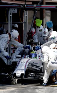 Symonds proud of Williams' pitstop turnaround
