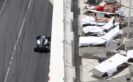 Nico Rosberg driving his Mercedes W07 at Monaco