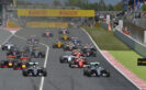 Start of the 2016 Spanish F1 GP