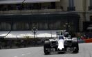 Valtteri Bottas driving his Williams FW38 at Monaco