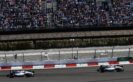 Valtteri Bottas leads Felipe Massa, Williams FW38 Mercedes.