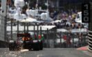 Daniel Ricciardo driving his sparklink Red Bull RB12 at Monaco