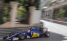 Pelipe Nasr driving his Sauber C35 at Monaco