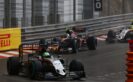 Nico Hulkenberg driving his Force India VJM09 at Monaco