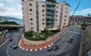 Nico Hulkenberg driving his Force India VJM09 at Monaco