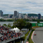 Sebastian Vettel au volant de sa Ferrari SF16-H au Canada
