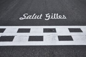 Start & finish line of Circuit Gilles Villeneuve in Canada