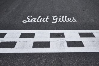 Start & finish line of Circuit Gilles Villeneuve in Canada