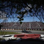 Lewis Hamilton au Canada avec sa Mercedes W07