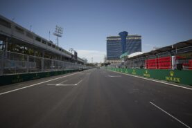Baku Street circuit mainstraight