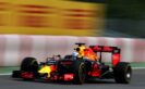 Daniel Ricciardo driving the Red Bull RB12 at Canada